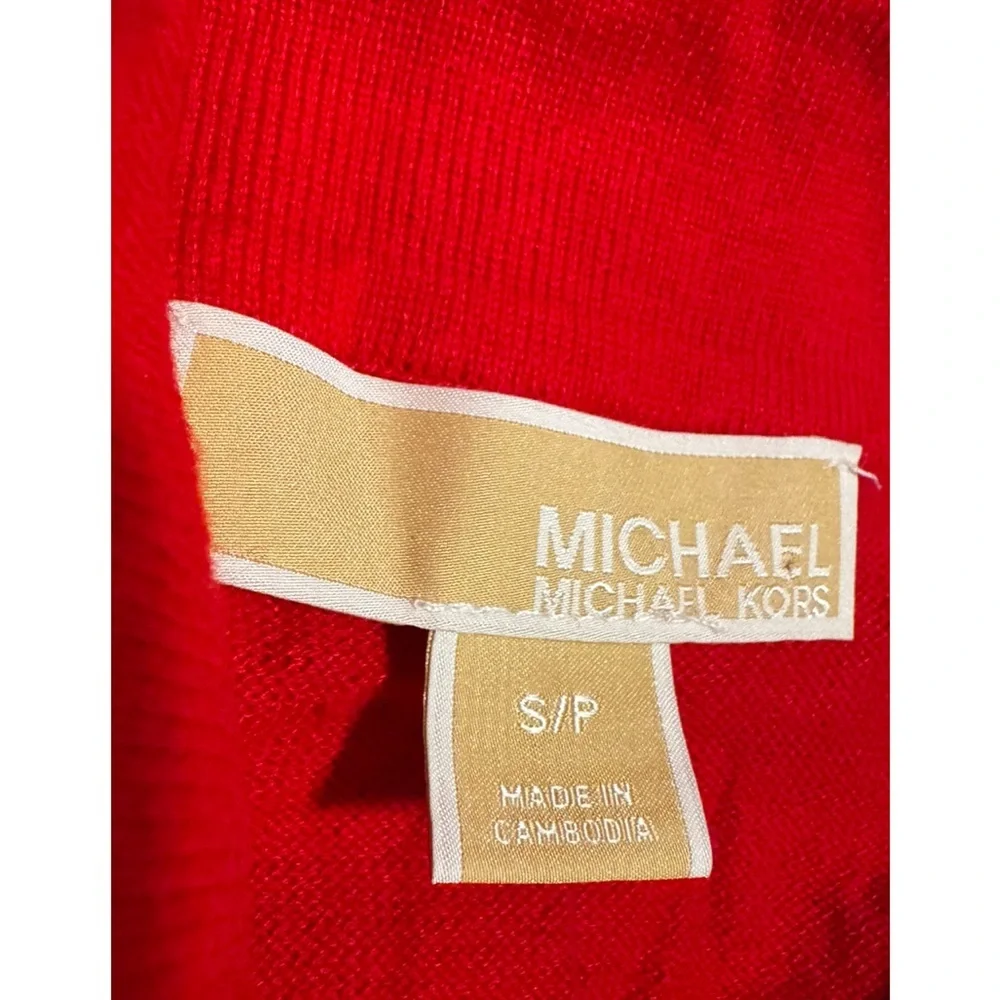 NWT Michael Kors Red Polo